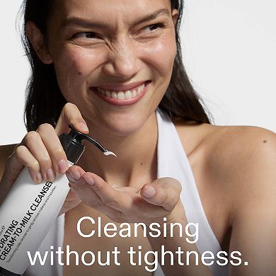 Hydrating Cream-To-Milk Cleanser with Hyaluronic Acid