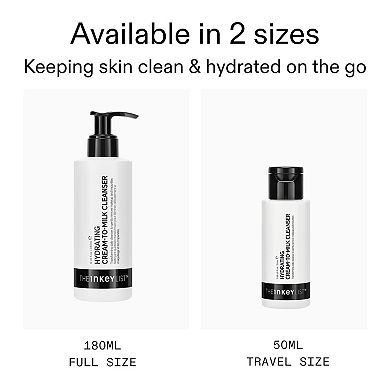 Hydrating Cream-To-Milk Cleanser with Hyaluronic Acid