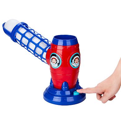 Contixo Kids Baseball Set - Automatic Launcher, 5 Balls, Backyard Fun, Boosts Batting Skills
