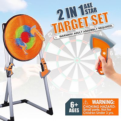 Contixo TS1 Target Axe Throwing Set