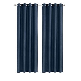 Abstract Light Filtering Energy Efficeint Grommet Curtain Panel for Windows