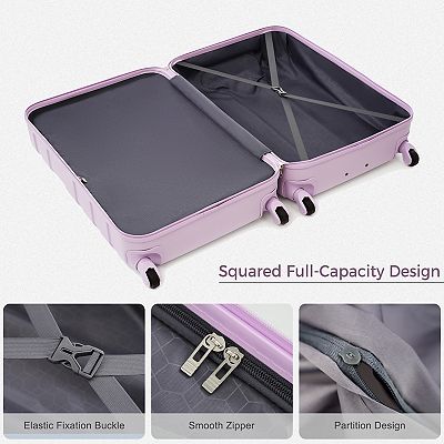 Merax Luggage Sets New Model ABS Hardshell 3pcs Clearance Luggage