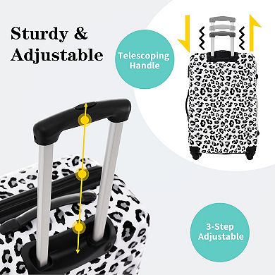 Merax Hardshell Luggage Sets 3 pcs Spinner Suitcase with TSA Lock Lightweight-20"+24"+28" Luggages