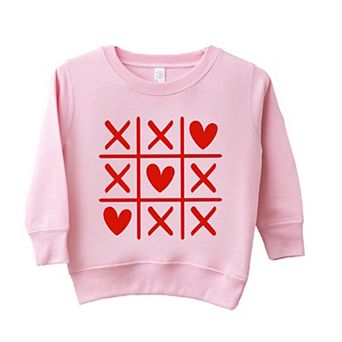 Tic Tac Heart Youth Ultra-Soft Graphic Sweatshirt