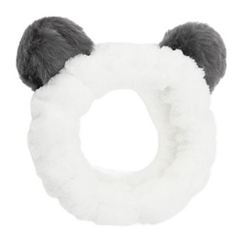 Fashion Cute Plush Wide Side Ear Headwrap for Women 5.91"x1.77" 1 pc