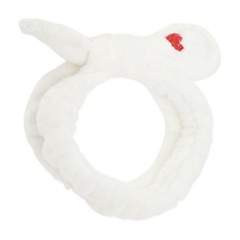 Fashion Plush Wide Side Heart Knotted Headwrap for Women 7.09"x1.97" 1 pc