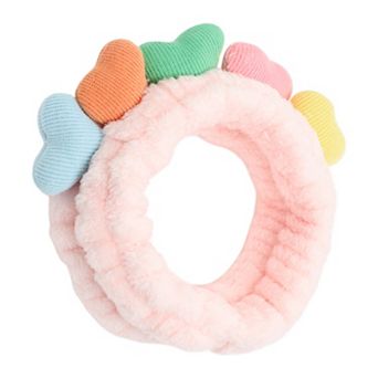 Fashion Exquisite Plush Heart Headwrap for Women for Girls 7.87"x2.36" 1 pc