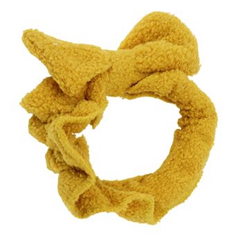 Fashion Plush Wide Side Knot Bow Headwrap for Women for Girls 7.28"x3.15" 1 pc