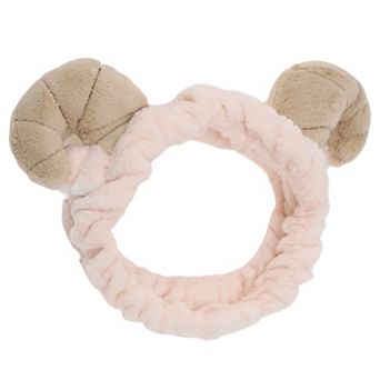 Fashion Cute Plush Wide Side Sheep Horns Headwrap for Women 9.06"x2.36" 1 pc
