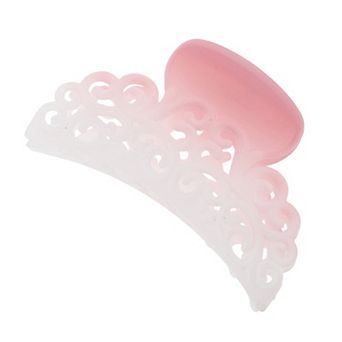 Flowers Hair Clips for Women Girls 3.54"x2.17"x1.38" Gradient Pink 1 pc