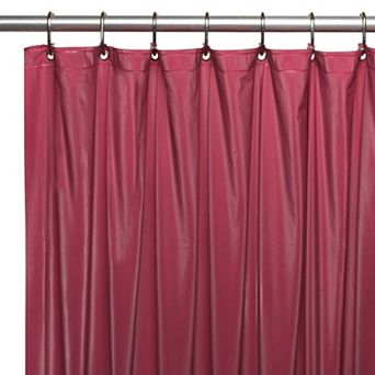 8 Gauge Vinyl Shower Curtain Liner with Weighted Magnets and Metal Grommets