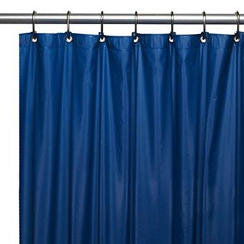 4 Gauge Vinyl Shower Curtain Liner with Weighted Magnets and Metal Grommets