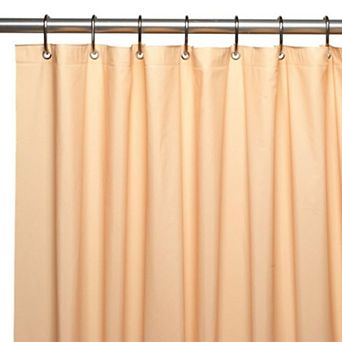 4 Gauge Vinyl Shower Curtain Liner with Weighted Magnets and Metal Grommets