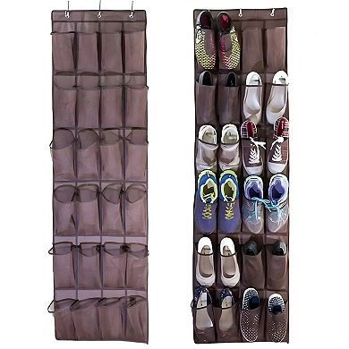 24 Pocket Shoe Rack Door Hanging Organizer