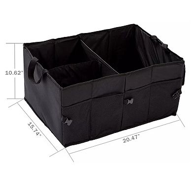 Collapsible Trunk Cargo Organizer Storage Bin Bag