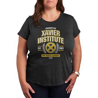Plus Size X-Men Property Of Xavier Graphic Tee