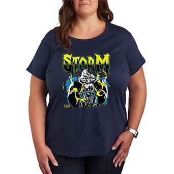 Plus Size X-Men Storm Metal Graphic Tee