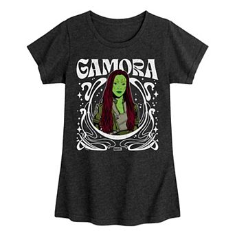 Girls 7-16 Marvel Guardians of the Galaxy Gamora Floral Tee