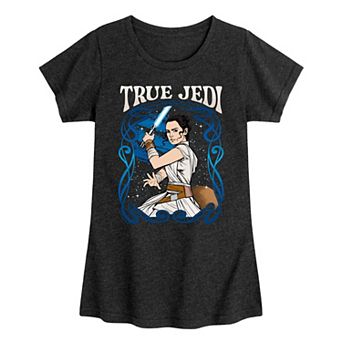 Girls 7-16 Star Wars Rey True Jedi Tee