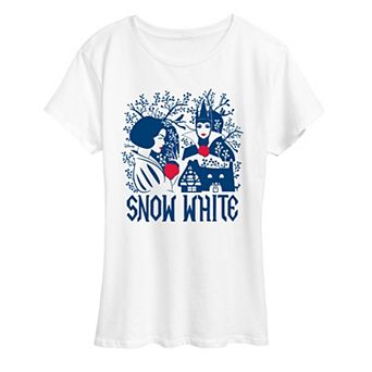 Disney's Snow White Evil Queen Women's Apple Graphic Tee