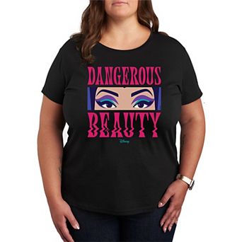 Disney's Snow White Evil Queen Plus Size Dangerous Beauty Graphic Tee
