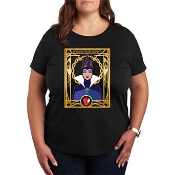 Disney's Snow White Evil Queen Plus Size Mirror Mirror Graphic Tee