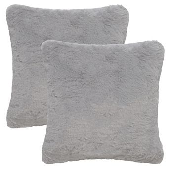 Safavieh Flayn 2-Pack Faux-Fur Pillows