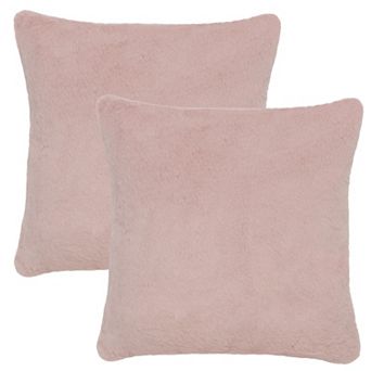Safavieh Flayn 2-Pack Faux-Fur Pillows