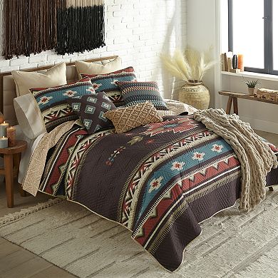 Donna Sharp Mahogany Desert 3-pc. Quilt Set with Shams