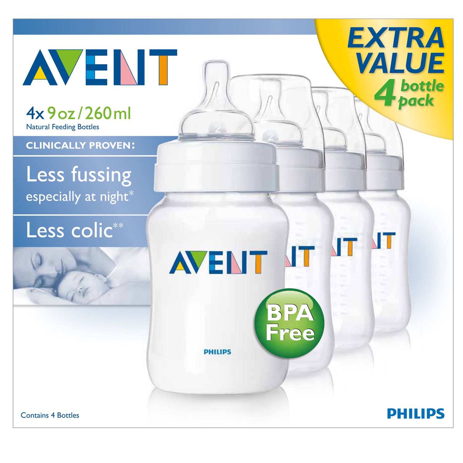 avent classic bottles