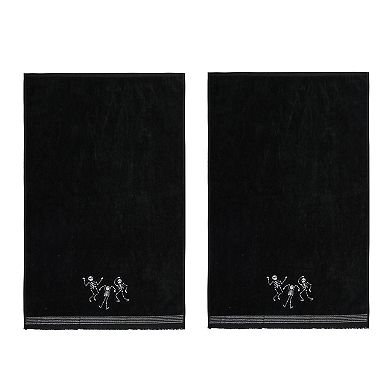 Celebrate Together™ Halloween Dancing Skeletons Hand Towel 2 Pack