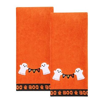 Celebrate Together™ Halloween Fringed Ghosts Hand Towel 2 Pack
