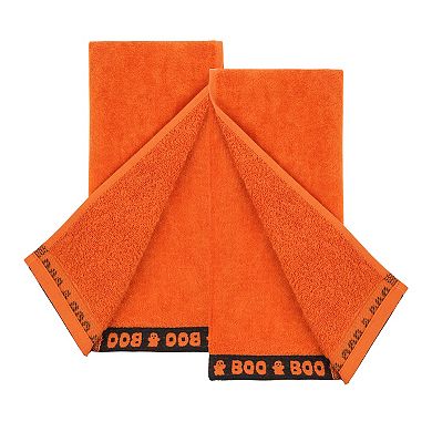 Celebrate Together™ Halloween Fringed Ghosts Hand Towel 2 Pack