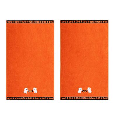 Celebrate Together™ Halloween Fringed Ghosts Hand Towel 2 Pack