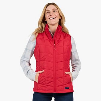 Women's Lands' End Insulated Lightweight Puffer Vest