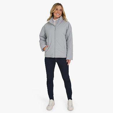 Women's Lands' End Air-Fill Jacket with Hidden Hood