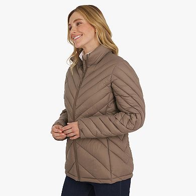 Women's Lands' End Lightweight Packable Puffer Jacket