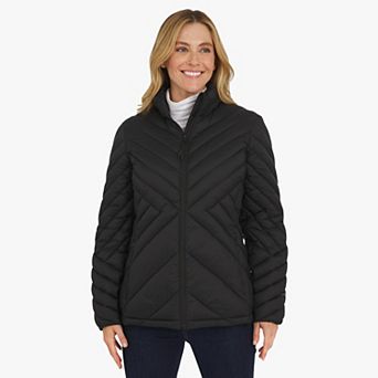 Women's Lands' End Lightweight Packable Puffer Jacket