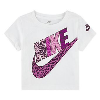 Toddler Girls Nike Animal Print Boxy Graphic T-shirt