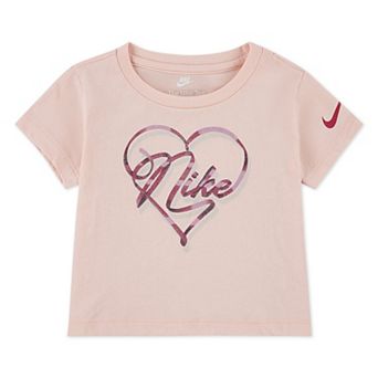 Toddler Girls Nike Heart Boxy Graphic T-shirt