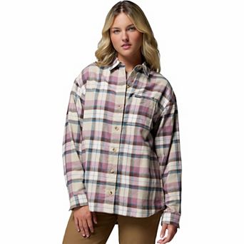 Women's Columbia Flannel Button-Down Shirt