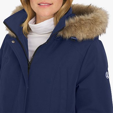 Women's Lands' End Parka with Detachable Hood