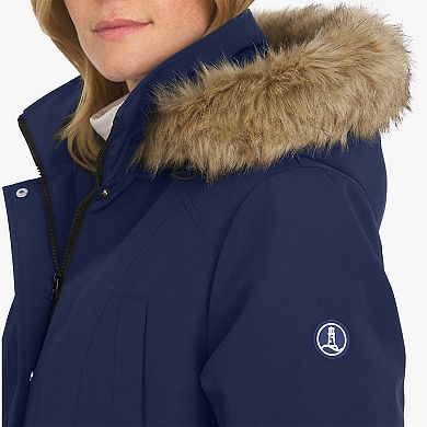 Women's Lands' End Parka with Detachable Hood