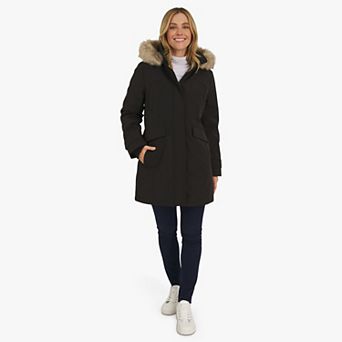 Women's Lands' End Parka with Detachable Hood