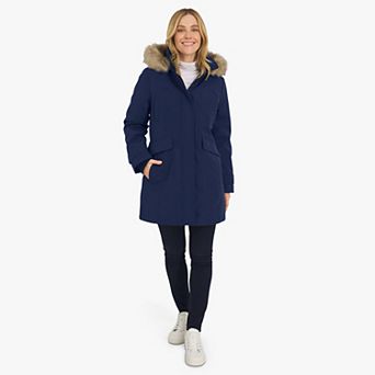 Women's Lands' End Parka with Detachable Hood