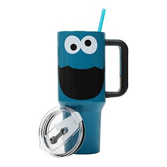 Cookie Monster 40-oz. Stainless Steel Water Bottle