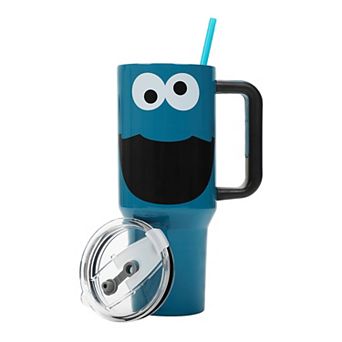 Cookie Monster 40-oz. Stainless Steel Water Bottle