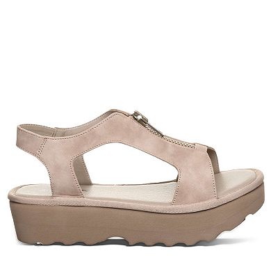 Bearpaw Venice Women's Zipper Platform Sandals
