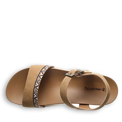 Bearpaw Orion Women's Platform Slingback Sandals
