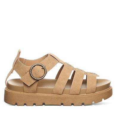 Bearpaw Aura Women's Platform Strappy Sandals